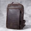 Sac à Dos Cuir Homme Ordinateur, Crazy Horse, Dos Plat 42 cm, vue principale