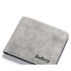 Portefeuille Homme Baellerry, Cuir PU Fin, Vertical ou Horizontal