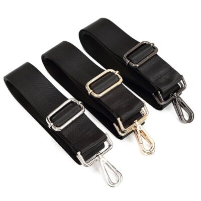 Sangle Bandoulière de Rechange Réglable, Nylon Tissé et Mousquetons Pivotants