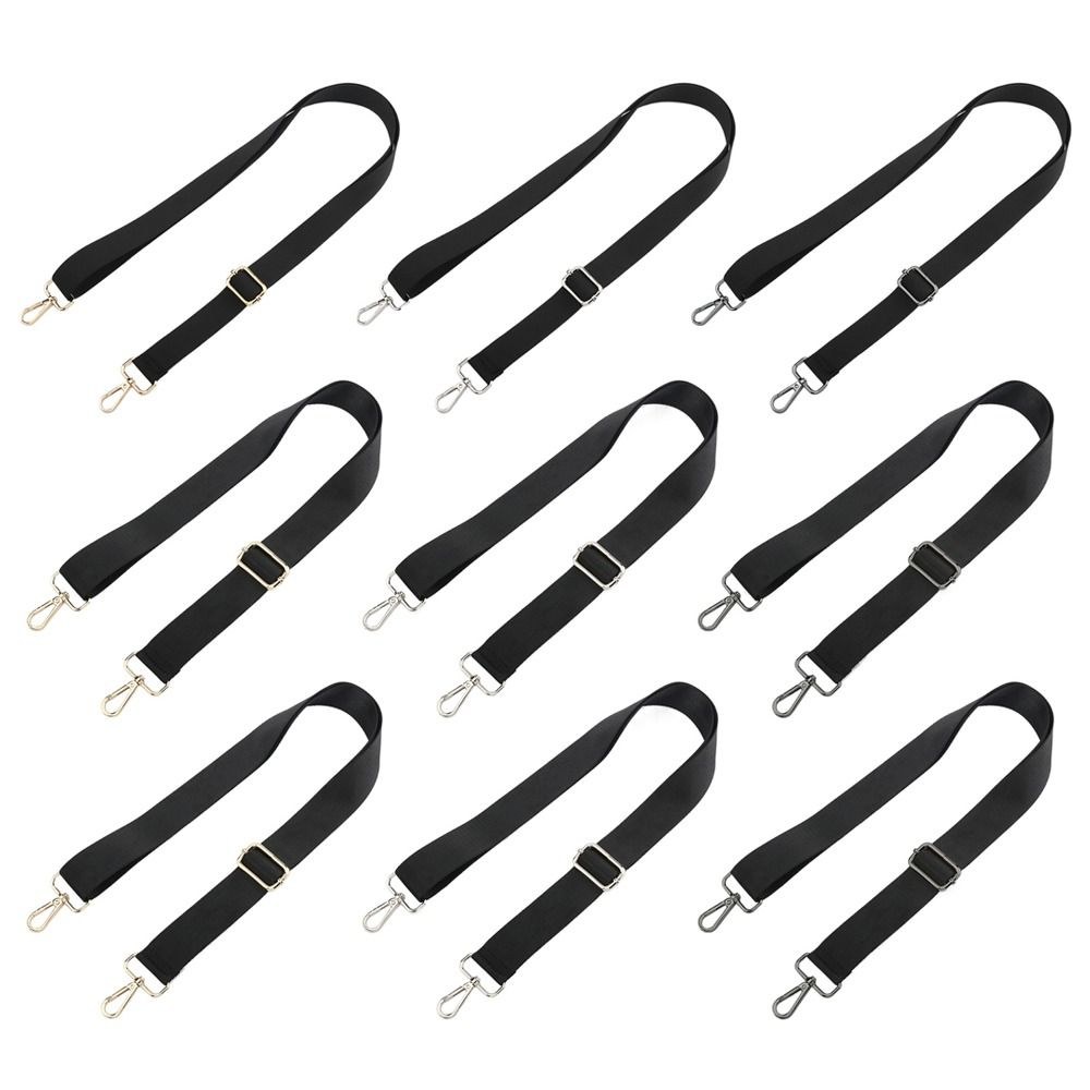 Sangle Bandoulière de Rechange Réglable, Nylon Tissé et Mousquetons Pivotants 2 Adjustable Replacement Shoulder Strap, Woven Nylon with Swivel Hooks - Image 2