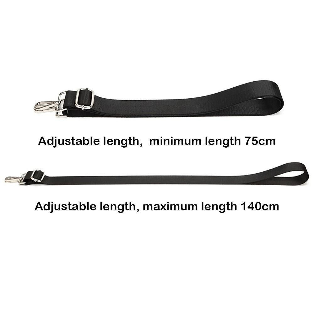 Sangle Bandoulière de Rechange Réglable, Nylon Tissé et Mousquetons Pivotants 5 Adjustable Replacement Shoulder Strap, Woven Nylon with Swivel Hooks - Image 5