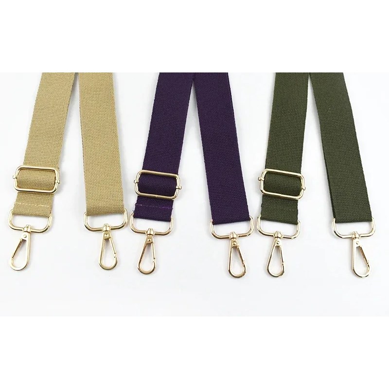 Sangle de Sac en Toile 38 mm, Réglable de 80 à 140 cm 3 Taschengurt aus Segeltuch 38 mm, verstellbar von 80 bis 140 cm – Bild 3