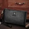 Pochette Uomo Pelle RFID, Formato Busta, Cinturino SNB446