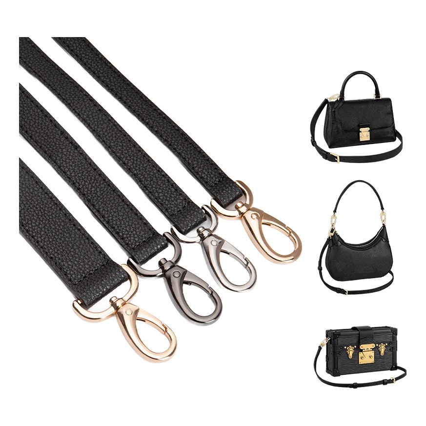 Bandouliere cuir pour sac en pleine fleur reglable 4 Bandouliere cuir pour sac en pleine fleur reglable, detail