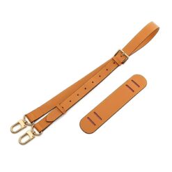 Bandouliere cuir pour sac en vachette a tannage vegetal, vue principale