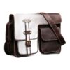 Besace cuir homme crazy horse a poches plaquees, vue principale