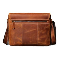 Besace cuir homme en cuir de cheval, cinq teintes, vue principale