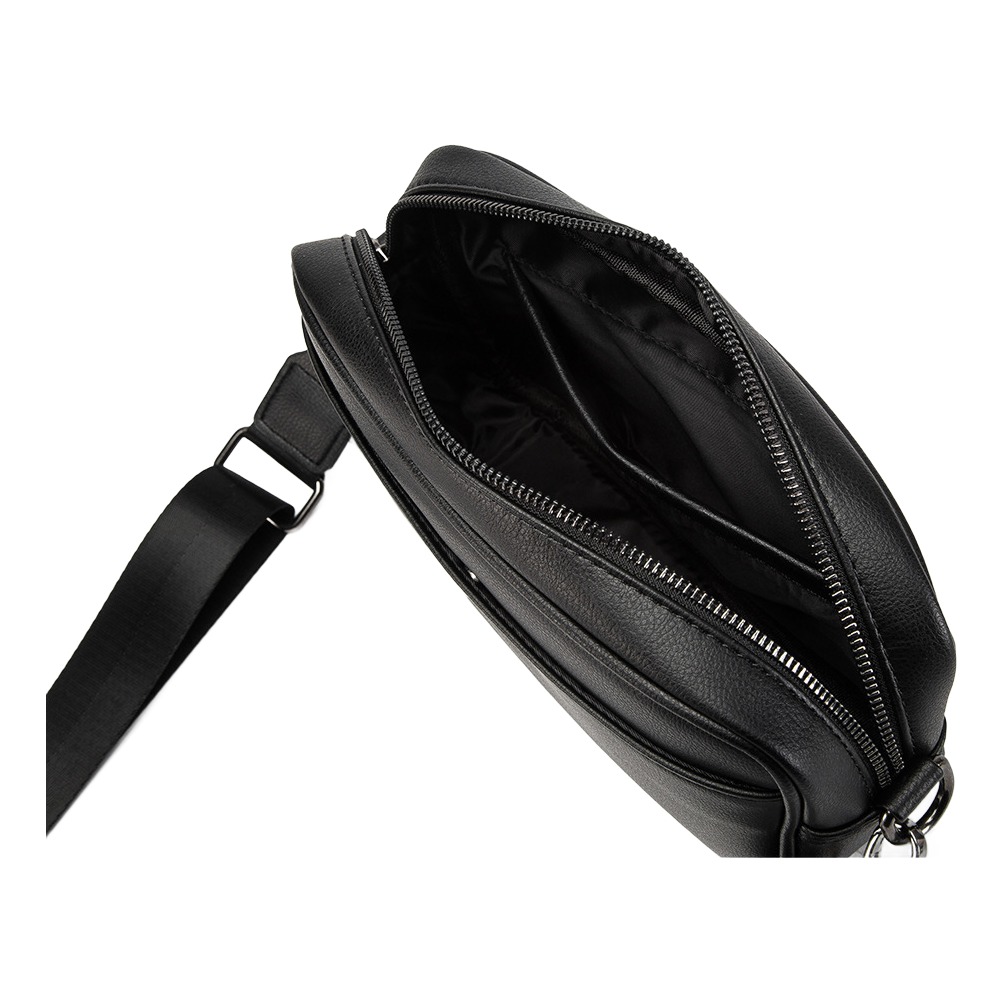 Besace cuir homme en cuir PU de forme classique 5 Besace cuir homme en cuir PU de forme classique, vue arriere