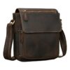 Besace cuir homme format compact pour le quotidien, vue principale