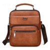 Besace cuir homme grande taille pour le quotidien, vue principale