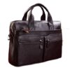 Besace cuir homme pour ordinateur 14 pouces, 37 x 26 cm, vue principale