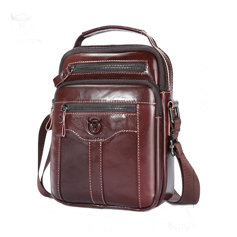 Besace cuir homme pour tablette 7,9 pouces 3 Besace cuir homme pour tablette 7,9 pouces, vue de face