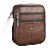 Besace homme en cuir avec compartiment ordinateur, vue principale