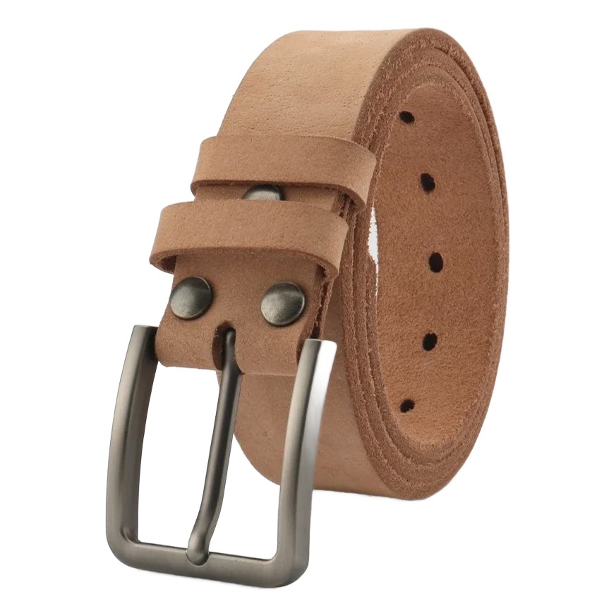 Ceinture cuir homme en peau pleine, bords parés, 3,7 cm 1 Ceinture cuir homme en peau pleine, bords parés, 3,7 cm, vue principale