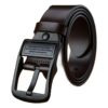 Ceinture cuir homme en vachette, boucle ardillon de 3,8 cm, vue principale