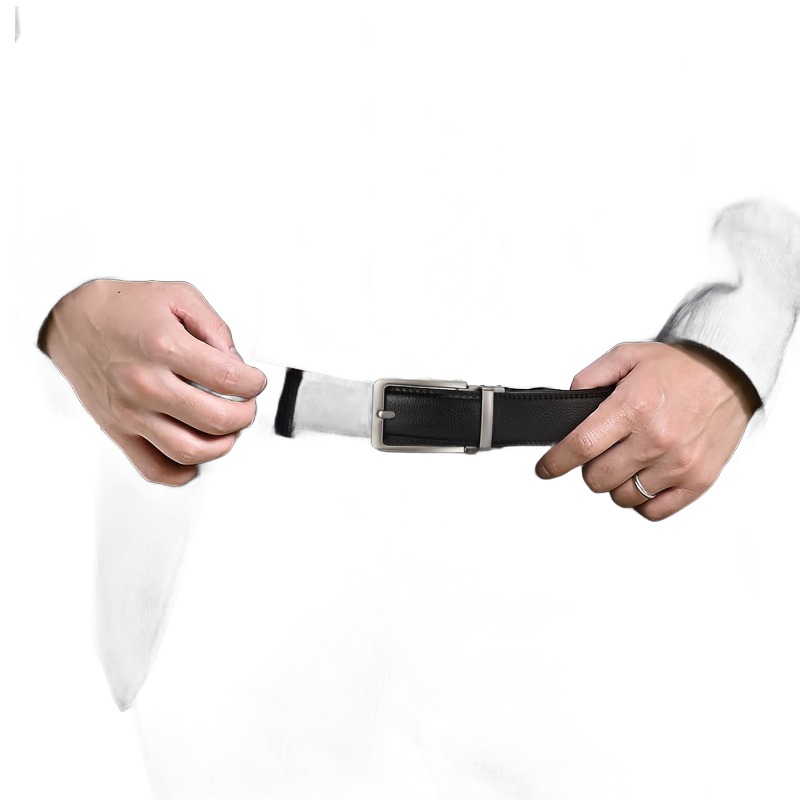Ceinture cuir homme grande taille, 3,5 cm jusqu'à 170 cm 4 Ceinture cuir homme grande taille, 3,5 cm jusqu'à 170 cm, detail