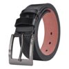 Ceinture homme à boucle ardillon, 3,8 cm, style jean, vue principale