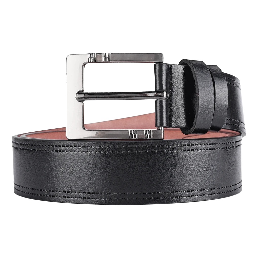 Ceinture homme à boucle ardillon, 3,8 cm, style jean 2 Ceinture homme à boucle ardillon, 3,8 cm, style jean, vue de trois quarts