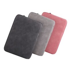 Housse ordinateur portable en cuir PU, 11 à 15 pouces, vue principale