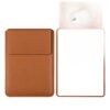 Housse ordinateur portable en cuir PU, 14 et 16 pouces, vue principale