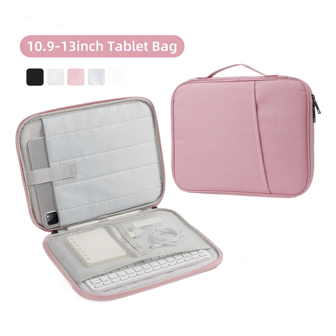 Housse ordinateur portable rembourrée en nylon, 11 ou 13 pouces 1 Housse ordinateur portable rembourrée en nylon, 11 ou 13 pouces, vue principale