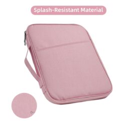 Housse ordinateur portable rembourrée en nylon, 11 ou 13 pouces, vue de trois quarts