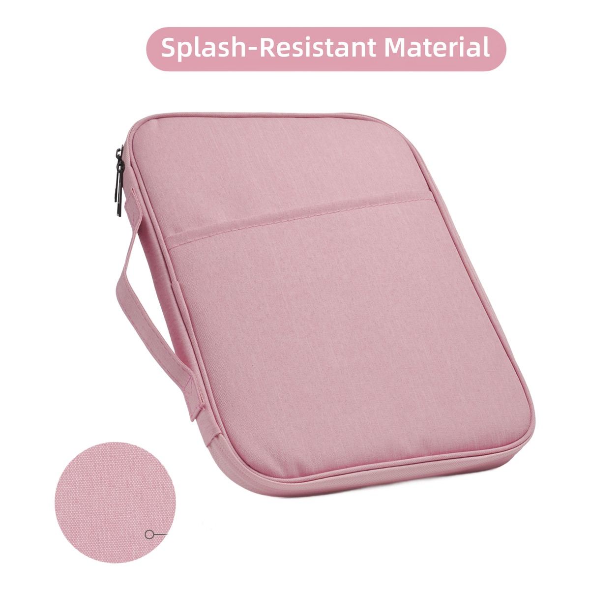 Housse ordinateur portable rembourrée en nylon, 11 ou 13 pouces 2 Housse ordinateur portable rembourrée en nylon, 11 ou 13 pouces, vue de trois quarts