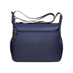 Petite sacoche bandoulière homme en nylon à poches multiples, vue principale