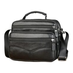 Pochette homme d'affaires en cuir en trois tailles, vue principale