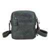 Pochette homme en cuir de vache, format vertical 19 x 23 cm, vue principale