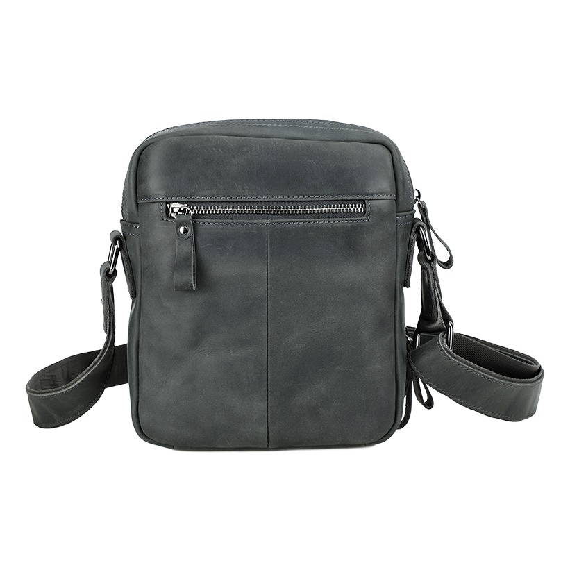 Pochette homme en cuir de vache, format vertical 19 x 23 cm 1 Pochette homme en cuir de vache, format vertical 19 x 23 cm, vue principale