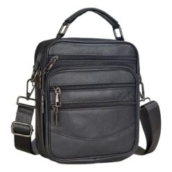 Pochette homme porte-documents en cuir pour tablette, vue principale