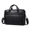 Pochette homme porte-documents en cuir véritable, vue principale
