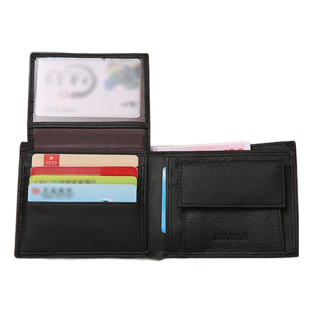 Portefeuille homme court classique, cuir de vache ou simili 1 Portefeuille homme court classique, cuir de vache ou simili, vue principale