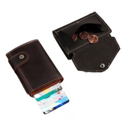 Portefeuille homme Crazy Horse à porte-cartes éjectable, vue principale