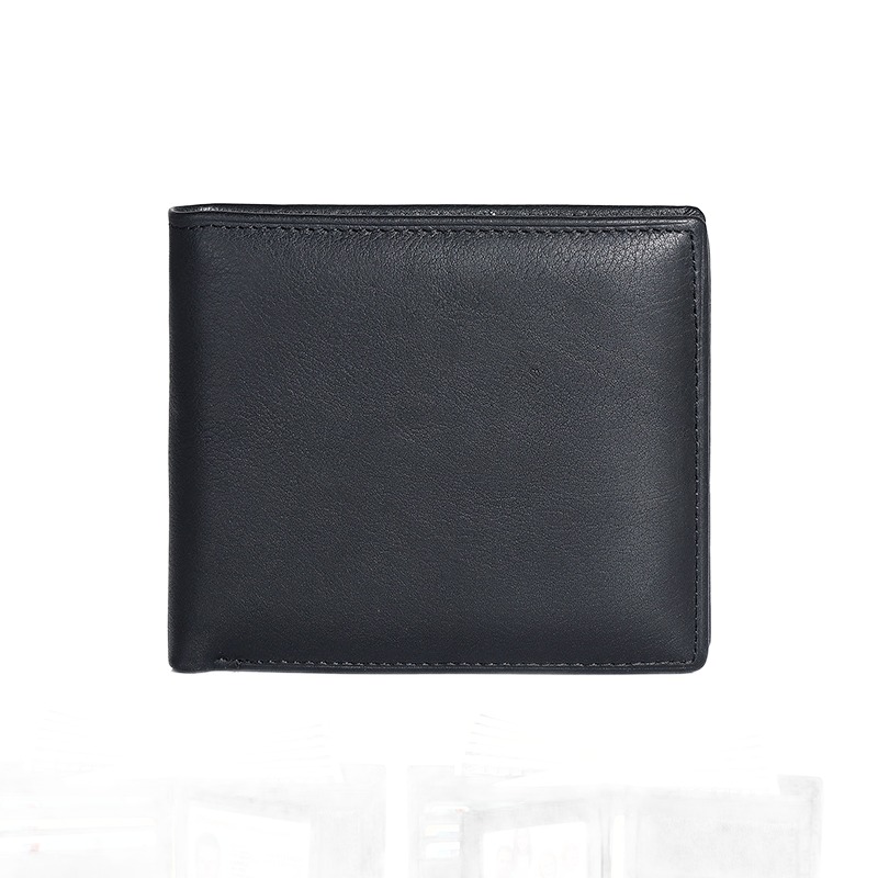 Portefeuille homme en cuir de vachette multi cartes 1 Portefeuille homme en cuir de vachette multi cartes, vue principale