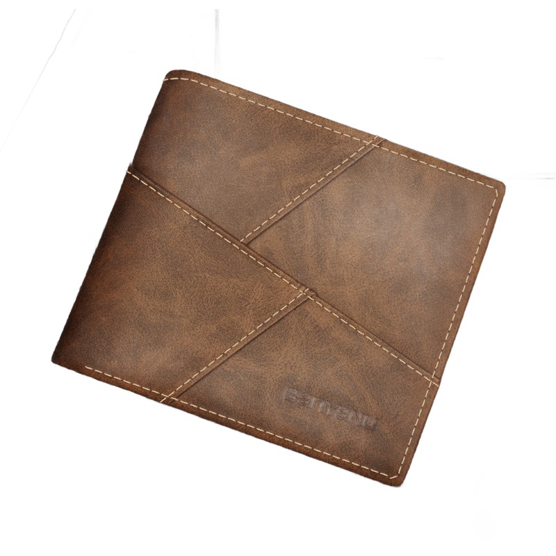 Portefeuille homme en cuir veritable a fentes verticales 1 Portefeuille homme en cuir veritable a fentes verticales, vue principale