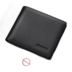 Portefeuille homme grande capacite en cuir veritable, vue principale