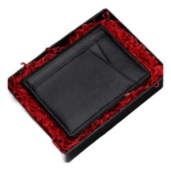 Portefeuille homme porte cartes en cuir de vache, ultra fin, vue principale
