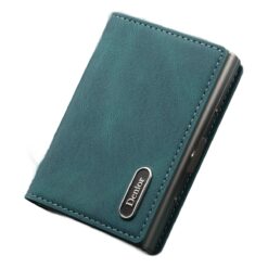 Portefeuille homme, porte cartes homme aimanté à éjection, cuir, trois, vue principale