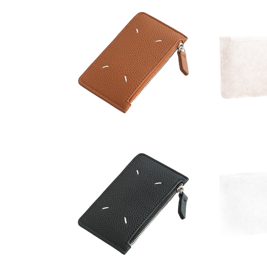 Portefeuille homme ultra fin en cuir de vache, 15 x 10 cm 5 Portefeuille homme ultra fin en cuir de vache, 15 x 10 cm, vue arriere