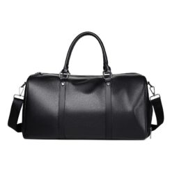 Sac week end homme en cuir PU, format court de voyage, vue principale