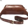 Sacoche banane en cuir veritable pour homme, vue principale