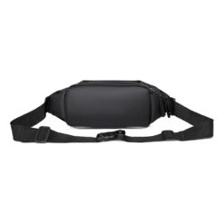 Sacoche banane homme minimaliste en tissu Oxford rigide, vue principale
