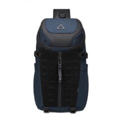 Sacoche bandoulière homme déperlante avec port USB, 4 coloris, vue principale