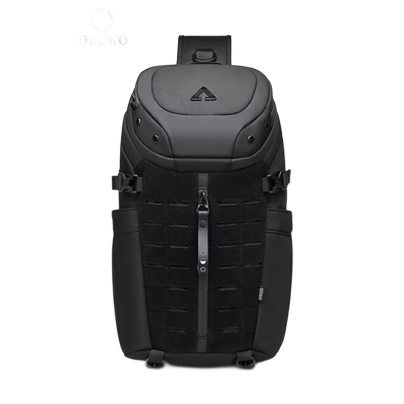 Sacoche bandoulière homme déperlante avec port USB, 4 coloris 4 Sacoche bandoulière homme déperlante avec port USB, 4 coloris, detail