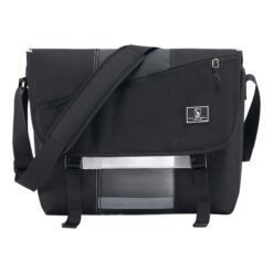 Sacoche bandouliere homme pour ordinateur 17 pouces en nylon, vue principale