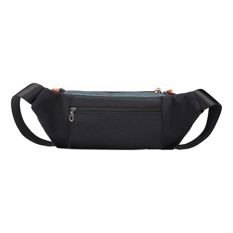 Sacoche ceinture homme en nylon, cinq coloris, sangle 120 cm 2 Sacoche ceinture homme en nylon, cinq coloris, sangle 120 cm, vue de trois quarts
