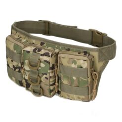 Sacoche ceinture homme en toile, huit déclinaisons, vue principale