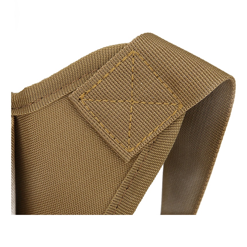 Sacoche ceinture homme tactique en nylon, grande capacité 6 Sacoche ceinture homme tactique en nylon, grande capacité, vue de profil